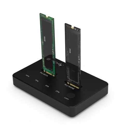 Docking Station Dual Bay Ssd M Nvme Pcie Sata Gbps Duplicatori