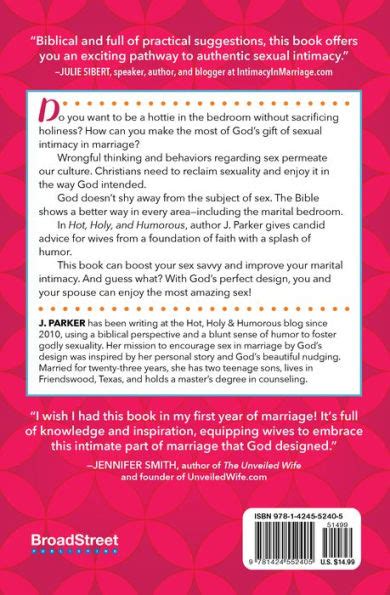 Hot Holy And Humorous Sex In Marriage By Gods Design By J Parker