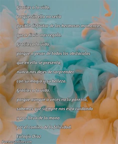 Cinco Poemas Para Dar Gracias A La Vida Poemas Online