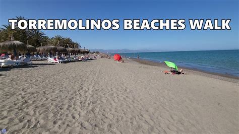 TORREMOLINOS - BEACHES WALK SPAIN 4K - YouTube