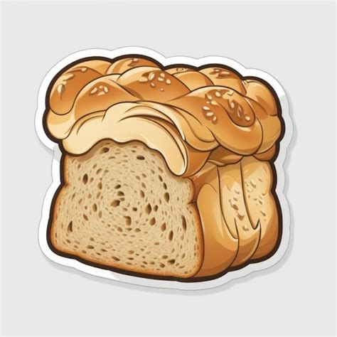 Premium Vector | Challah bread vector background