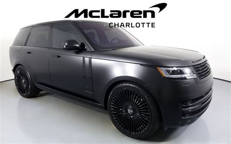 2023 Land Rover Range Rover, Matte Black Wrap With 241 Miles Available ...