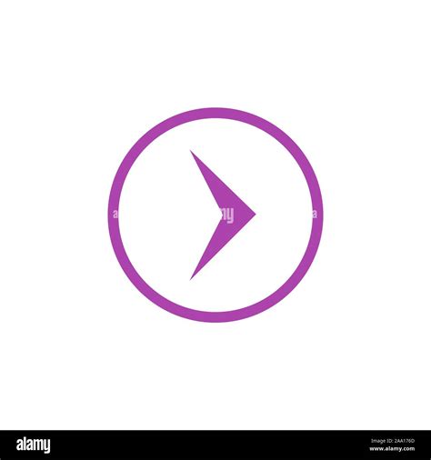 Modern Purple Arrow Great Design For Any Purposes Art Vector