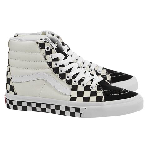 Vans Sk8 Hi Checker Sidewall - vn0a38geqmi - Sneakerhead.com ...