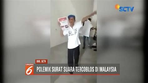 Berita Surat Suara Tercoblos Di Malaysia Hari Ini Kabar Terbaru