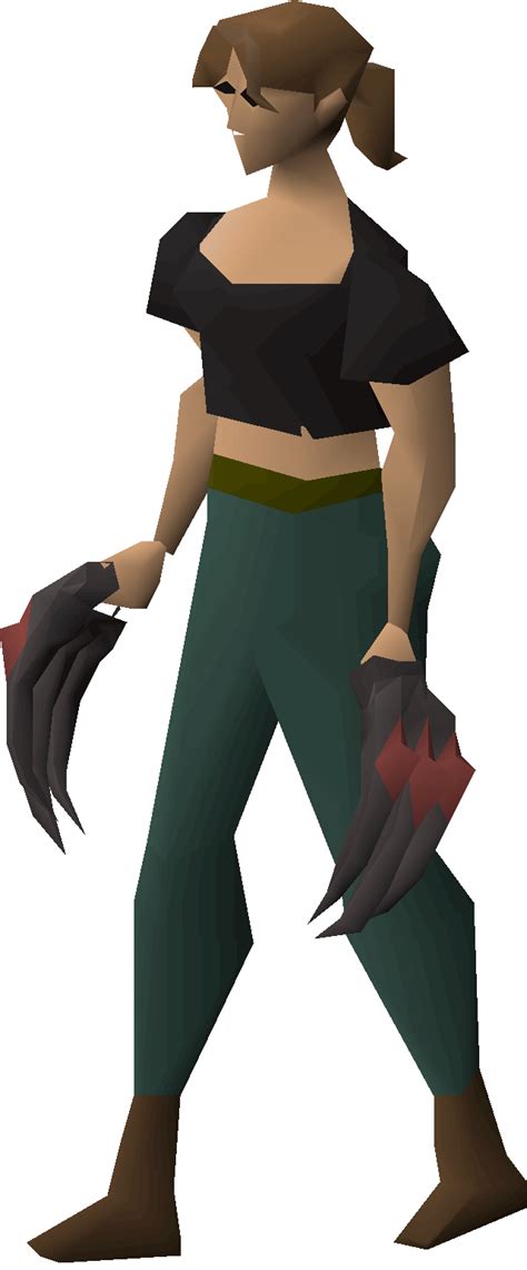 File Dragon Claws Cr Equipped Female Png Osrs Wiki