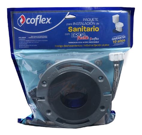 Kit Instalación De Sanitario C brida Flexible Ps d004 Coflex FERRENOVA MX