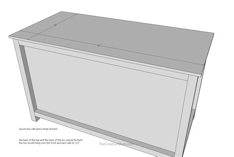 Toy Box Or Storage Chest Kreg Tool