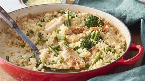 Oven Baked Chicken And Vegetable Risotto Myfoodbook Easy Chicken