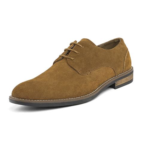 Mens Leather Suede Lace Up Dress Formal Oxfords Casual Loafers Shoes