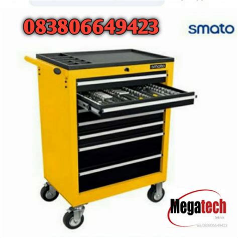 Jual Tool Kit Set Tool Trolley Laci Roller Cabinet Drawers Smooth