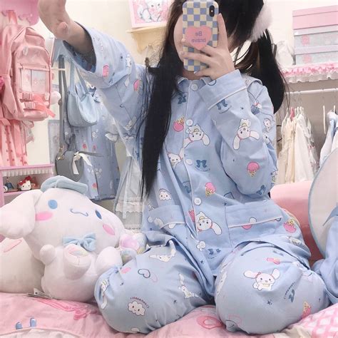 Cute Anime Pajamas Suits Set PN4338 – Pennycrafts