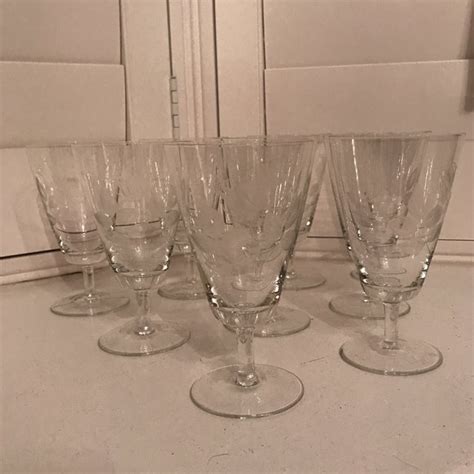 Vintage Rosenthal Crystal Glasses Set Of 9 Chairish