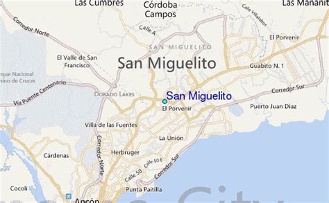 San Miguel Mexico Map