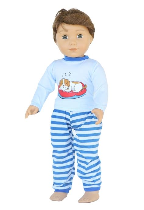 18 Boy Doll Puppy Pajamas The Doll Boutique