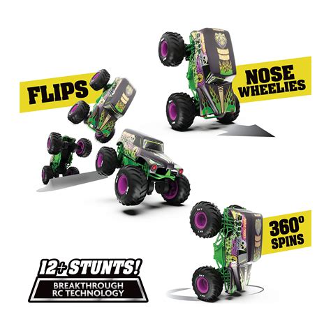 Snapklik.com : Official Grave Digger Freestyle Force, Remote Control ...