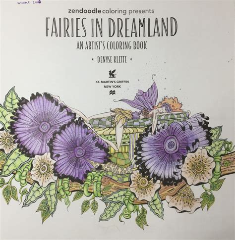 Pin By Sandie Irving On Denyse Klette Fairies In Dreamland Coloring