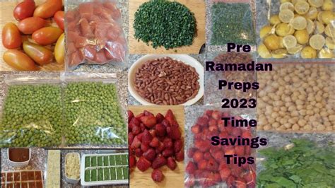 Pre Ramadan Preparation 2023 Ramadan Freeze Food Ideas 2023 Time