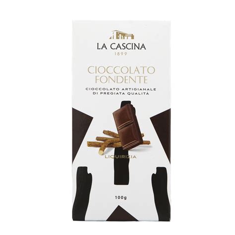 Tavoletta Di Cioccolato Artigianale Fondente Alla Liquirizia G La