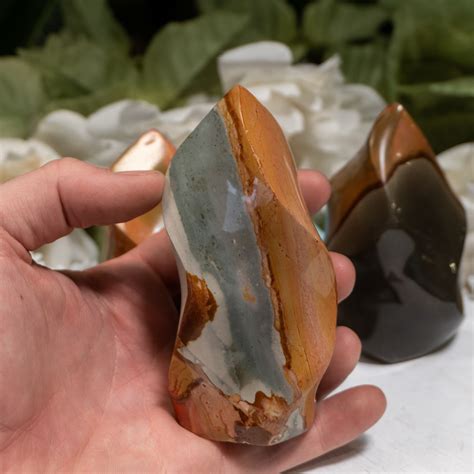 Medium Polychrome Jasper Flame The Crystal Council