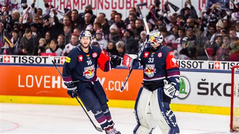 Eishockey EHC München im Königsklassen Finale