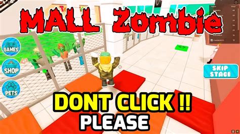 Viral Mall Zombie New Escape The Mall Obby Conspirasi Theory Revealed Youtube