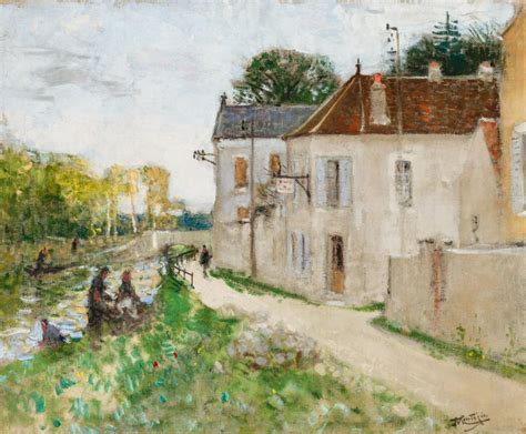 Lot PIERRE EUGÈNE DE MONTÉZIN French 1874 1946 French Village