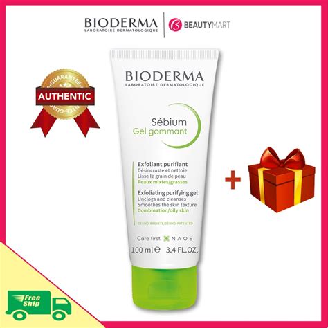 Bioderma Sebium Gel Gommant 100ml Genuine French Scrub BeautyMart