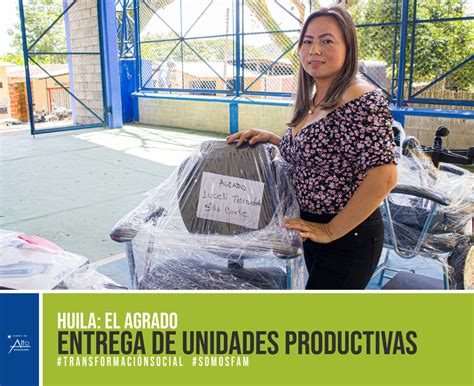 Entrega De U Productivas En El Agrado Huila Fam