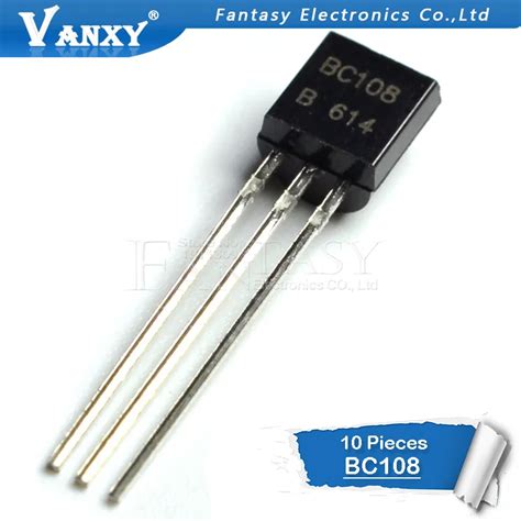 10pcs BC108 Transistor TO 92 C108 TO92 new original-in Integrated ...