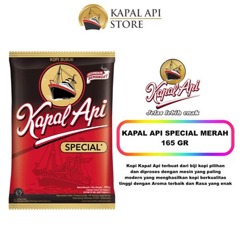 Kapal Api Special Merah 165 Gram Kapal Api Store Official E