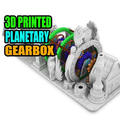 3D Printed Planetary Gearbox - Etsy