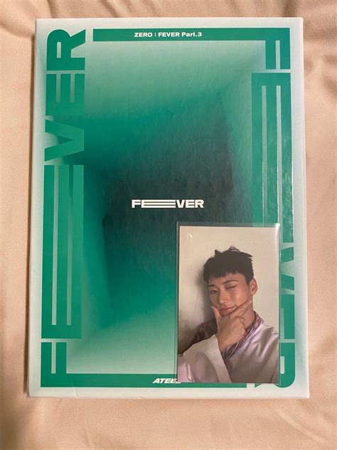 WTS Ateez Fever Pt 3 Album Unsealed With San Photocard Pc Hobbies