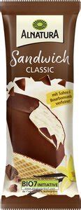 Sandwich Eis Classic TK 110 ml in Bio Qualität von Alnatura