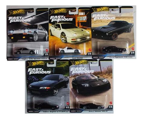 Hot Wheels Premium Rápido Y Furioso Skyline Ford pzas en venta en