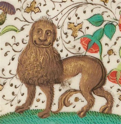 Medieval Artists Were Really Bad At Drawing Lions