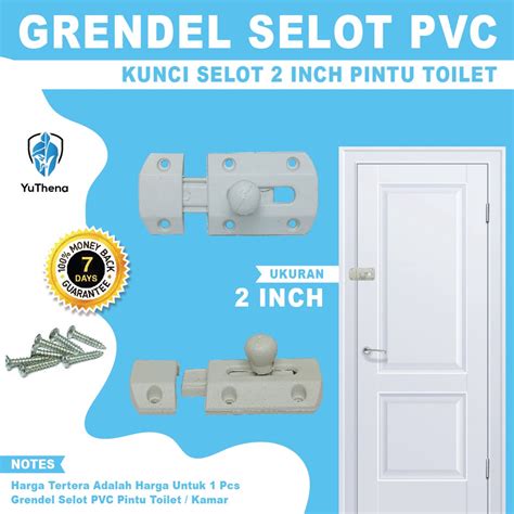 Jual YuThena Grendel Pintu Selot Pintu Kunci Pintu Kamar Mandi