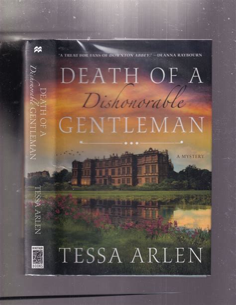 Death of a Dishonorable Gentleman SIGNED | Tessa Arden | First edition
