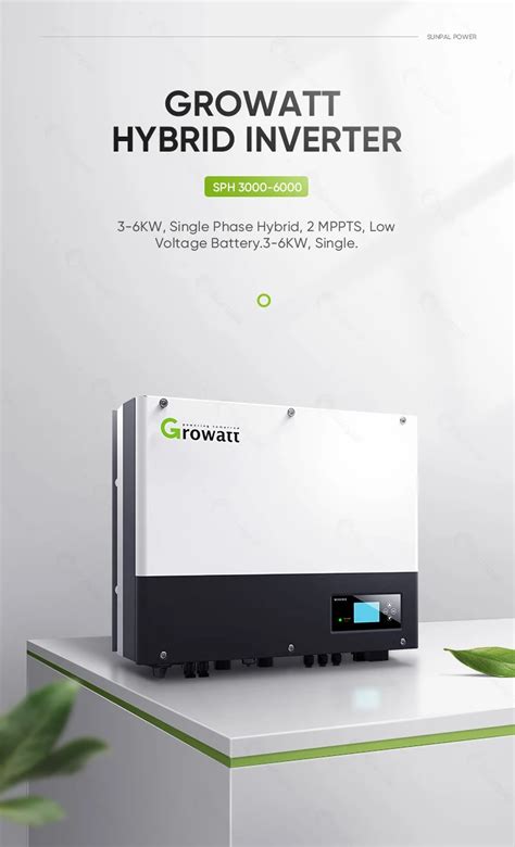 Growatt Hybrid Inverter Spf 5000 Es 8kw 10kw 20 Kw 30 Kw Solar Inverter Ac Replacement Buy