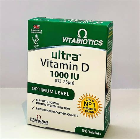 Ultra Vitamin D 1000IU 25µg