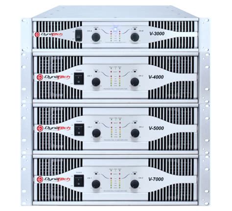 DynaTech V Series Power Amplifiers