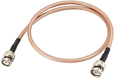 Amazon Uxcell Bnc Male To Mcx Male Rg Low Loss Rf Coax Cable