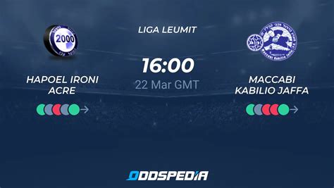 Hapoel Ironi Acre Vs Maccabi Kabilio Jaffa Predictions Odds Live