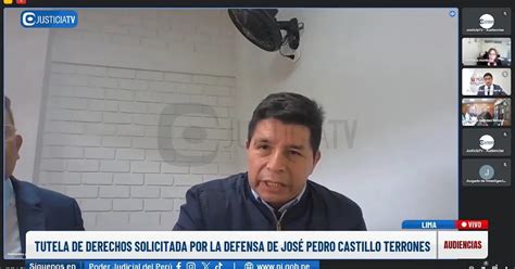 Pedro Castillo Corte Suprema Rechaza Tutela De Derechos Para Anular