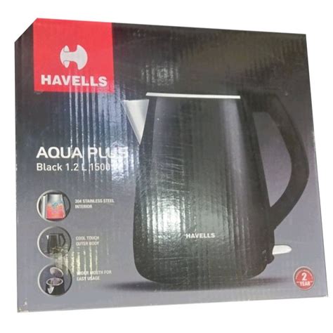 Havells Aqua Plus 1 2 Litre Kettle At 3000 Piece Electric Kettle In