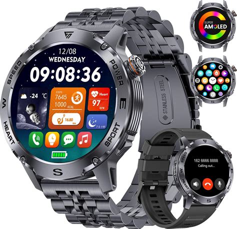 Lige Men S Smartwatch With Mah High Battery Life Phone Call Ip