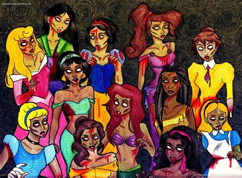 Disney Zombie Princesses Disney Princess Zombie Disney Princess Tattoo