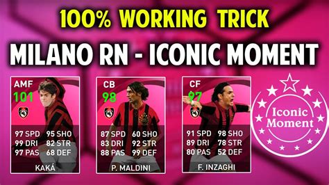 Trick Iconic Moment Milano Rn Pack Opening Pes Mobile Youtube