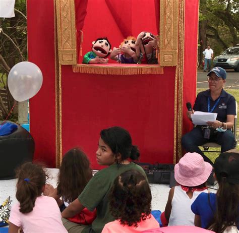 Actividades culturales fueron disfrutadas por niños y adultos en el