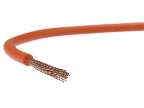 Kabel przewód linka giętki LGY 1mm2 Pomarańczowy 7843093149